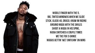 Young Nudy - EA ft. 21 Savage (Lyrics) Resimi