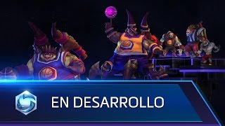 En Desarrollo – Azmodunk
Prepárate para levantarte de la banca y salir a las Canchas Ardientes con Azmodunk. ¡Este diseño Legendario en desarrollo trae consigo animaciones y grabaciones de voz personalizadas, efectos de habilidades únicas, y una nueva montura de estandarte de Azmodunk!
Para más información acerca de Heroes, puedes visitar los siguientes enlaces:
Sitio: http://heroesofthestorm.com
Facebook: https://www.facebook.com/BlizzHeroesL...
Twitter: https://twitter.com/BlizzHeroesLA En Desarrollo – Azmodunk