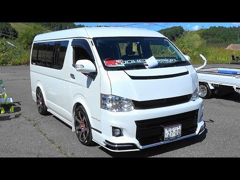 トヨタ ハイエース カスタムsbm 北海道 17 4k Youtube