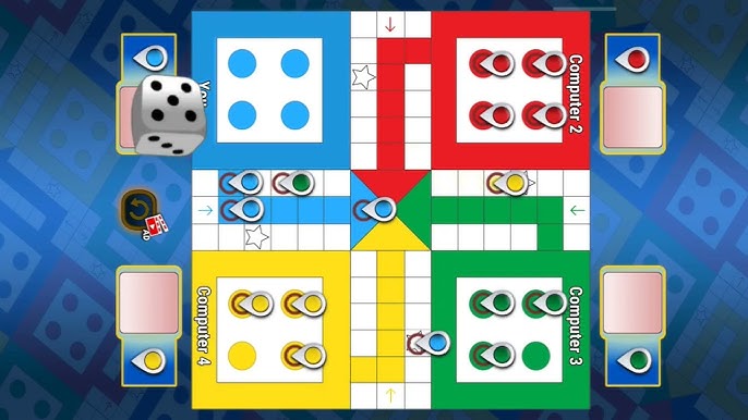 Ludo King CLASSIC Mode 2 players @games4g 