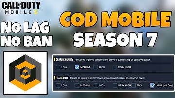 UNLOCK MAX FPS AND GRAPHICS IN COD MOBILE 2023 | SEASON 7