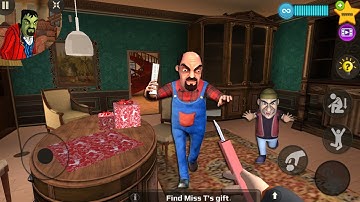 Scary Stranger 3D - New fun video everyday , gameplay walkthrough  part 394 ( android, ios)