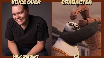 COMPARISON VOICE OVER AND CAST KUNGFU PANDA LEGEND OF  AWESOMENESS : TERROR COTTA