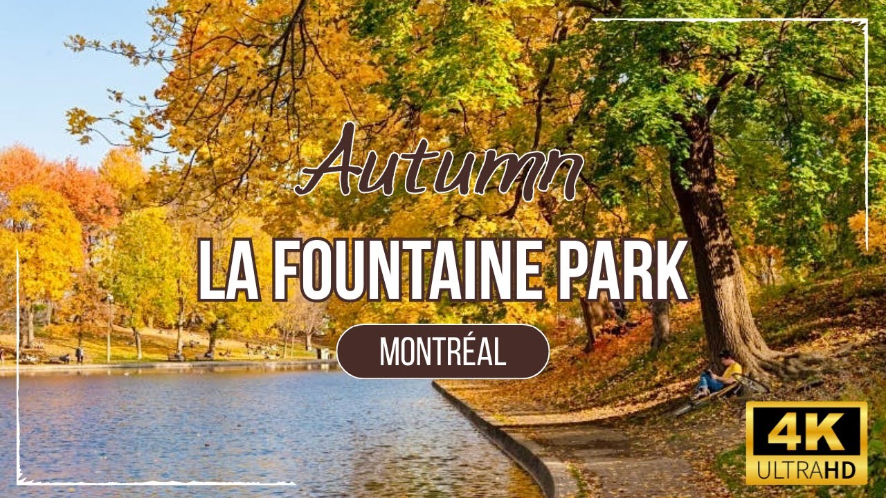 Autumn Vibes in Parc La Fontaine| A Relaxing Montreal Walk