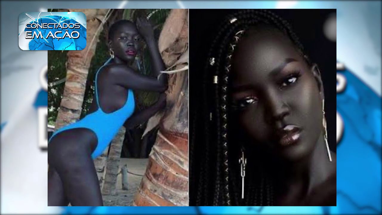 A PELE MAIS NEGRA: A História de NYAKIM GATWECH | Curiosidade do ...
