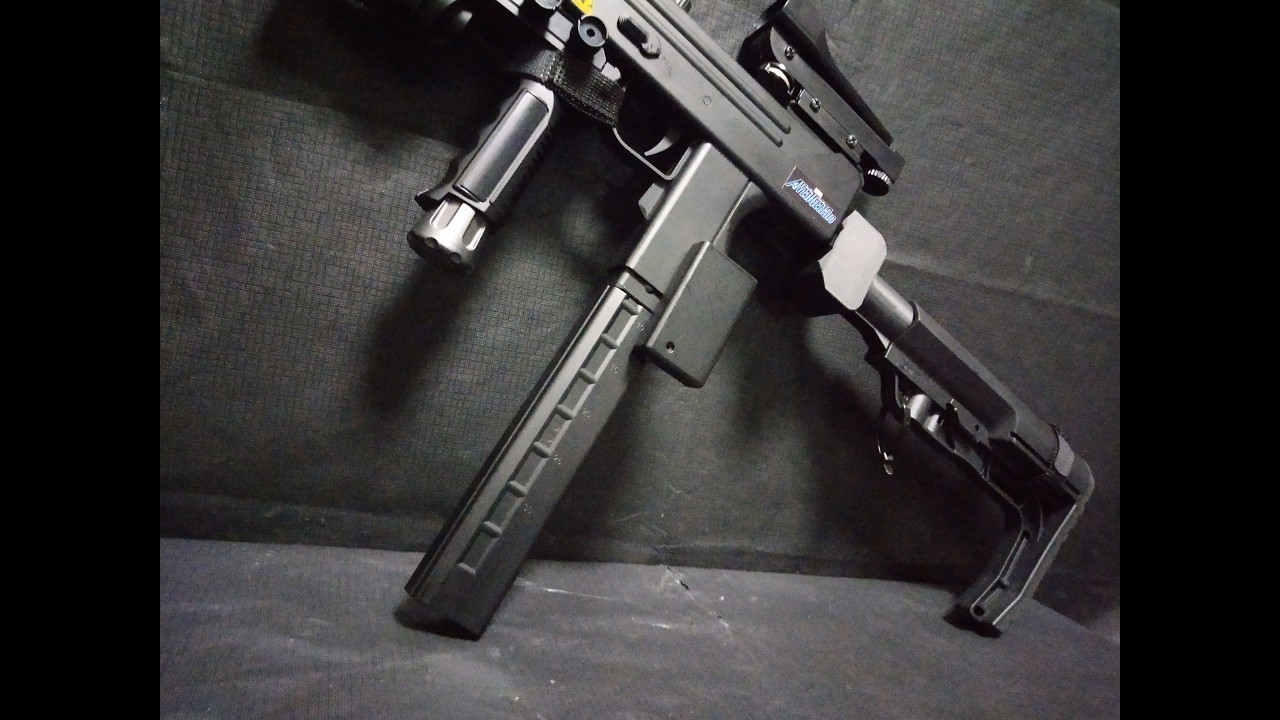 新型ロングマガジン MAC11 電動ブローバック カスタム #ガンショップ