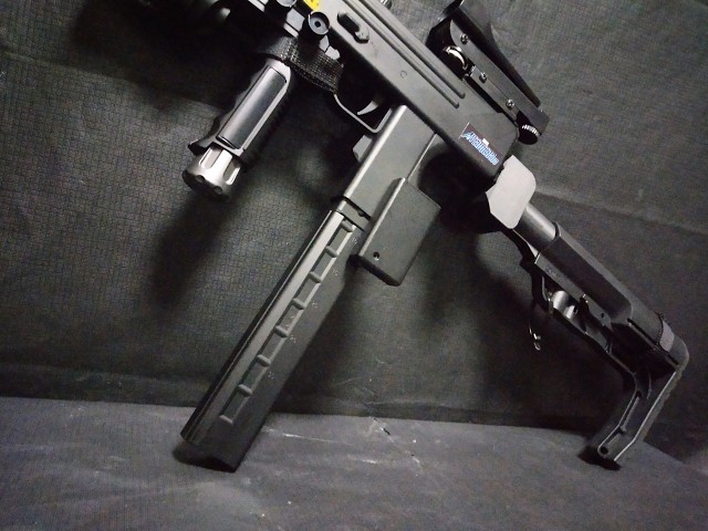 新型ロングマガジン MAC11 電動ブローバック カスタム #ガンショップ