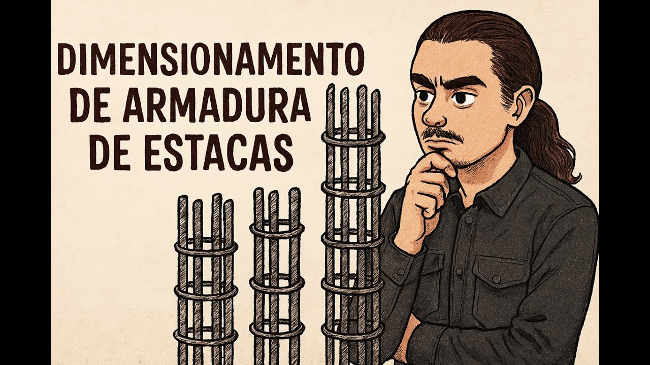 Dimensionamento de armadura de estacas