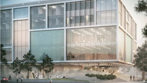 The new Instructional Centre 2 at U of T Scarborough (UTSC)