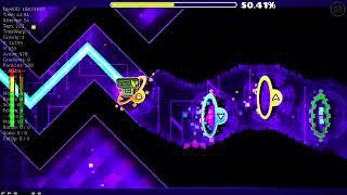 Geometry Dash. #26. Hacemos 54,51% en Sidestep.
