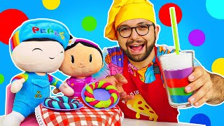 İbrahimin Restoranı Pepee Ve Şilaya Simit Ve Ayran Servisi Play-Doh Ile Eğlence
