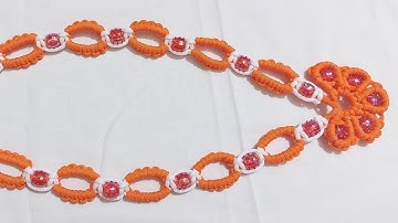 Macrame Garland for Ganpati | Macrame Kanthi