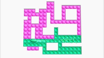 Pop It Maze - All Levels Gameplay Android, iOS