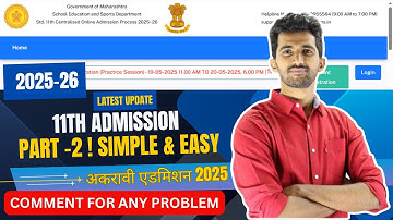 NEW PART 2 FORM FILLING PROCESS CLASS 11 |FYJC ADMISSION | JAYESH SIR | 11TH ADMISSIONS