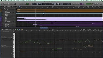 Orchestral score with 