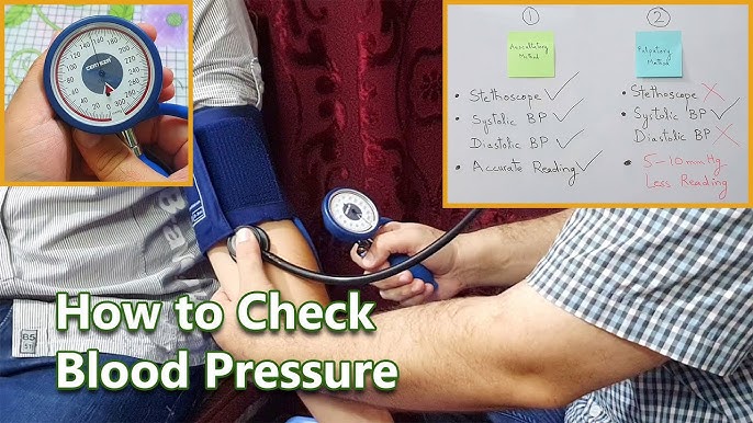 How to Check Blood Pressure Manually