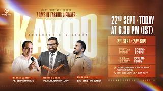 Download Lagu GLORY TENT™ | KAVOD | FASTING PRAYER DAY 02 EVENING SESSON | PS.LORDSON ANTONY | PS.SEBASTIAN K.S