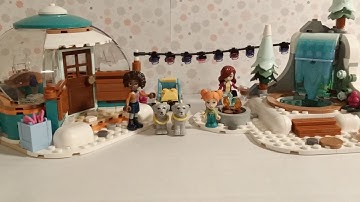 Lego Friends Igloo Holiday Adventure (Speed Build)  set 41760