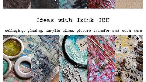Ideas with Izink ICE - day 1
