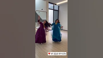 رقص بنات على شيلة غزال شاقيني ياحليلهم 
