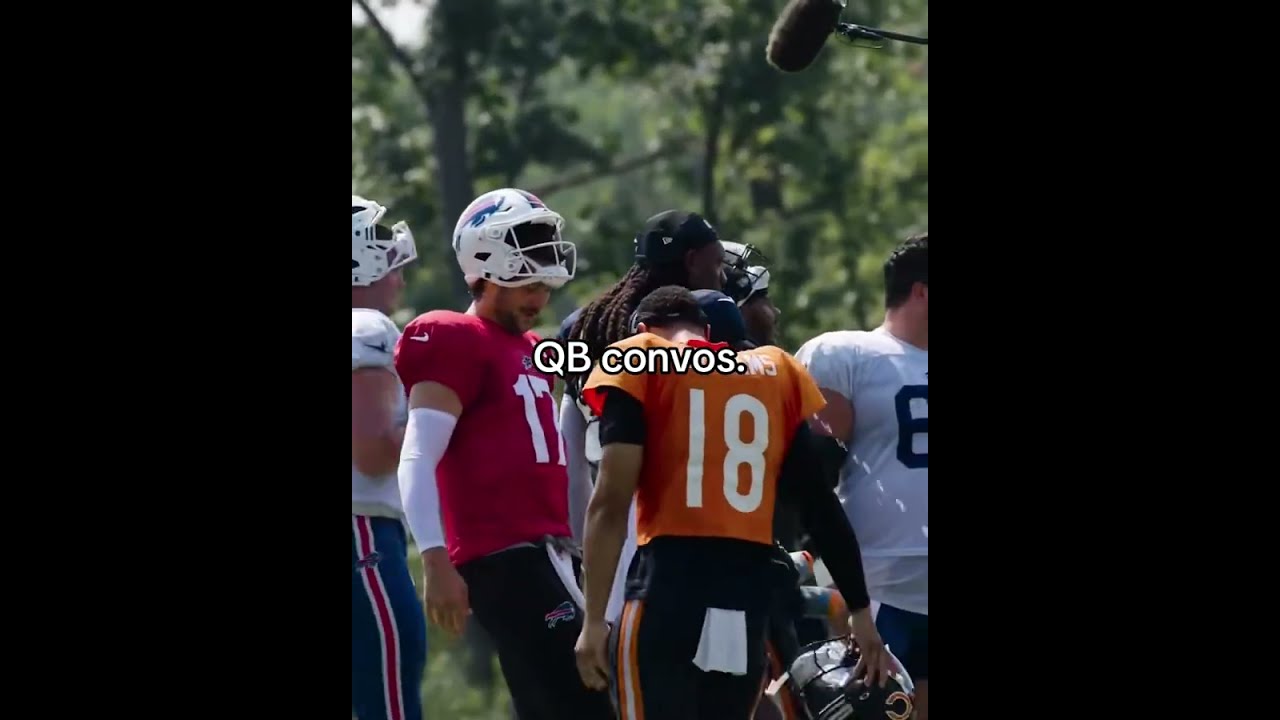 Josh Allen X Caleb Williams Via Chicagobears TT 