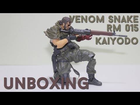 Venom Snake RM015 de Kaiyodo, review y unboxing