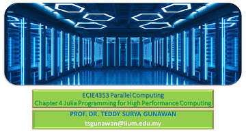 Chapter 4 Julia Programming for High Performance Computing (Part 2 Performance and Type Inference)