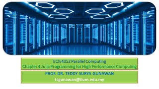 Chapter 4 Julia Programming for High Performance Computing (Part 2 Performance and Type Inference)