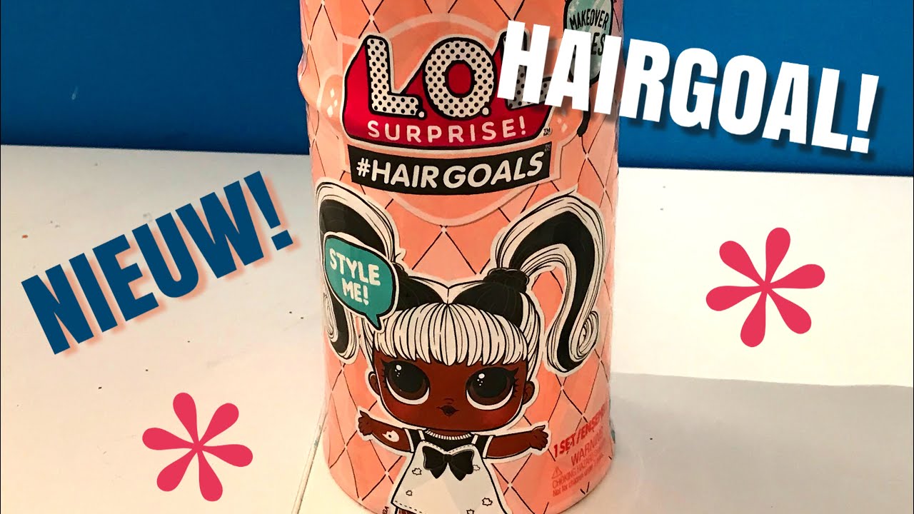 Ons allereerste Hairgoals LOL Surprise poppetje! Een poppetje met haar!