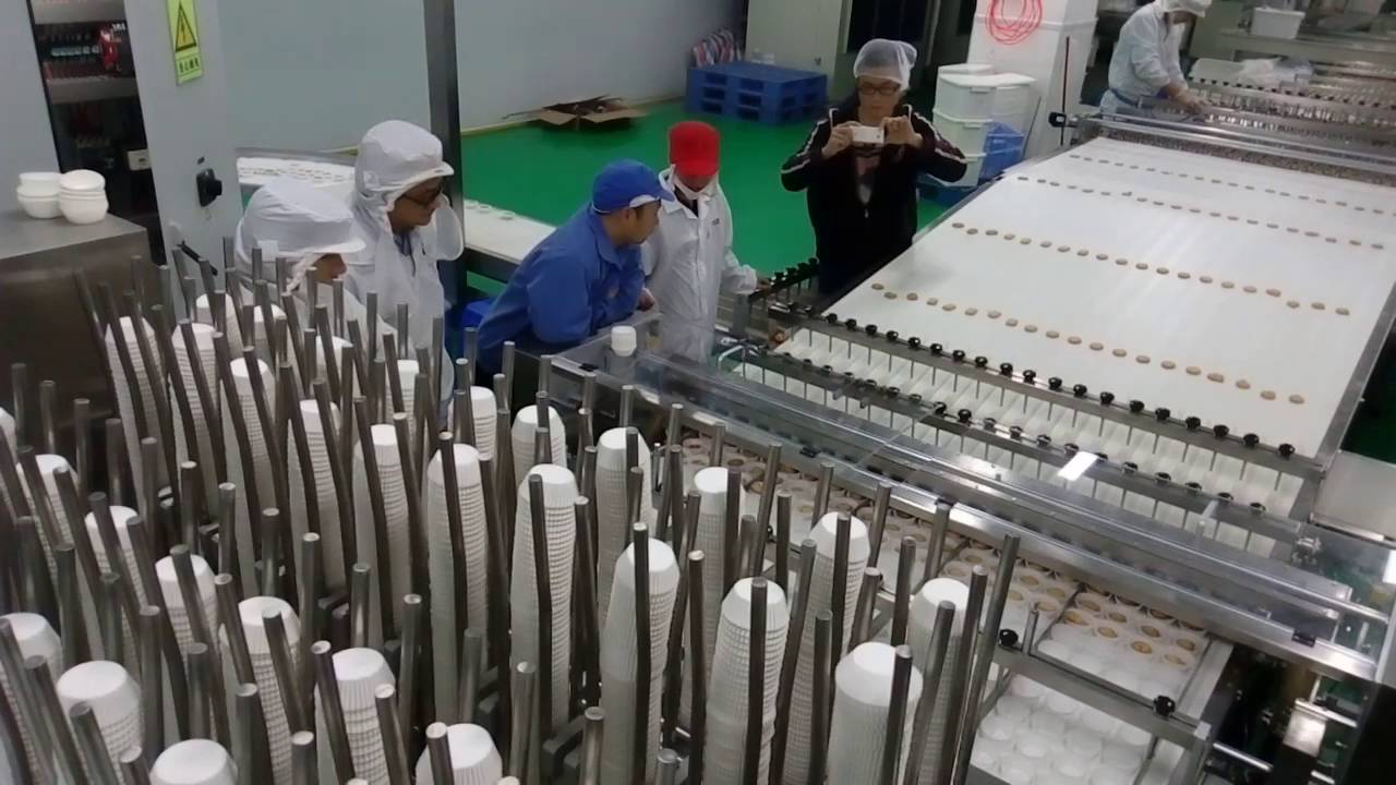 Automation paper cup loading system for cookies-APEX MACHINERY