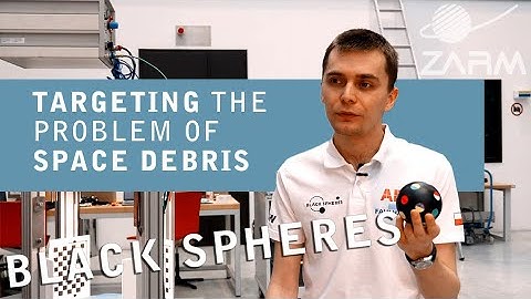 Targeting the problem of space debris - Black Spheres at Drop Your Thesis! (DYT)