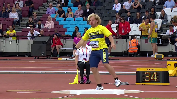 Victor SVANESOHN (BRONZE) Mens Shot Put F38 |Final...