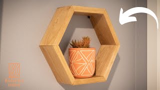 Making a Simple Hexagon Shelf by Woodworking Academy 1,202 views 9 months ago 5 minutes, 40 seconds