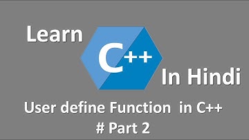 User define Function in CPP/C++  Part-2  | B.E | B.Tech | Diploma #easycomputerprogramming