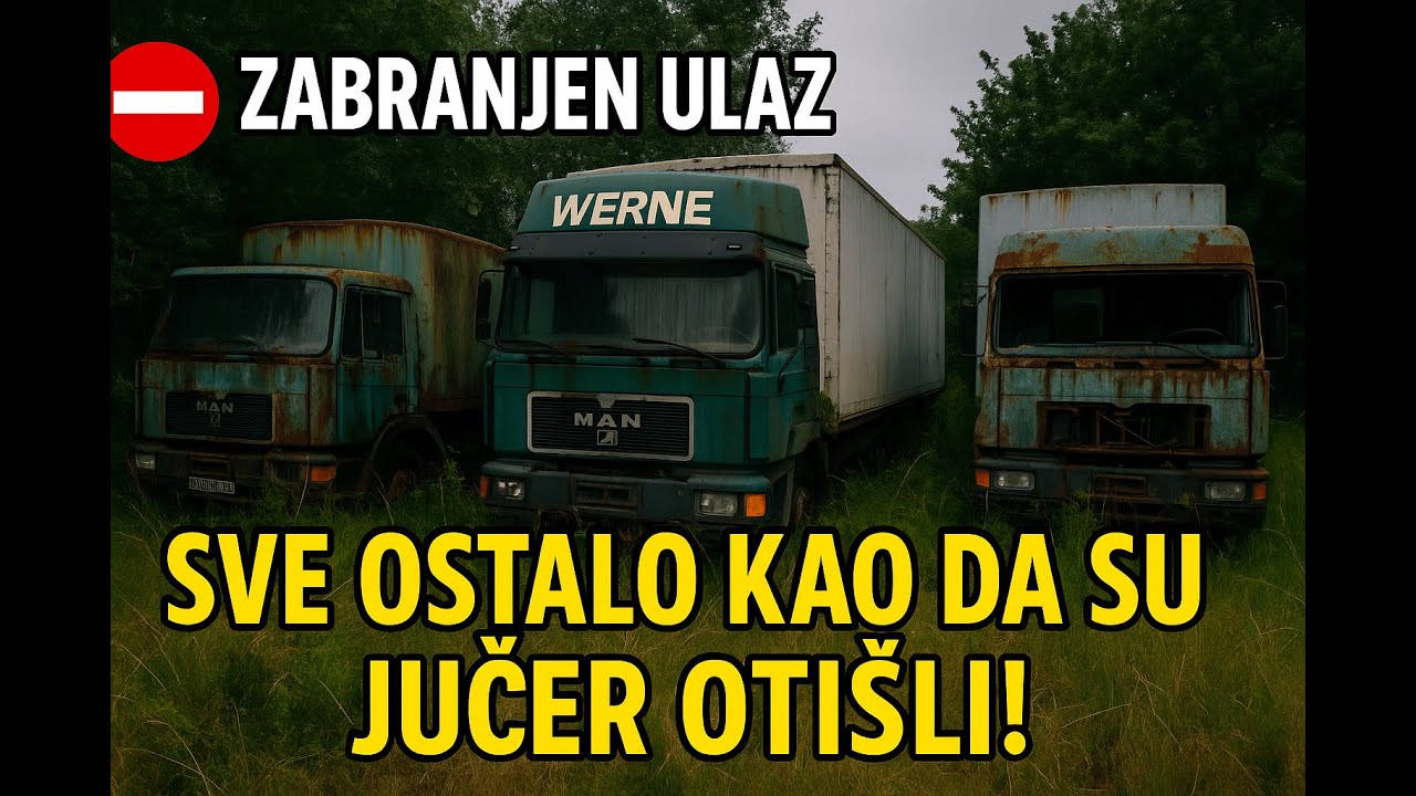 KAMIONI KOJI SU OSTAVLJENI ZAUVEK. PROPAST SPEDICIJE