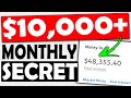 Make $10,000+ MONTHLY Using this (FREE) Secret Affiliate Marketing Training (For Beginners)