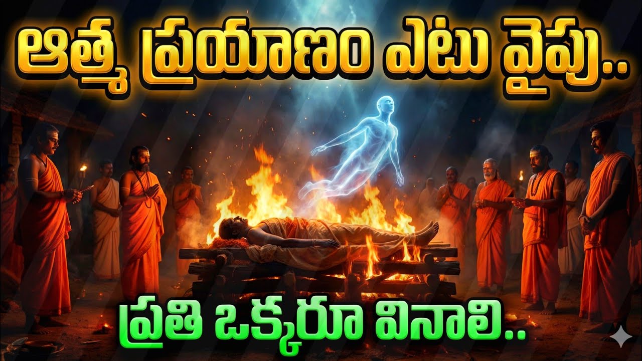 శరీరాన్ని దహనం చేసిన తరువాత ఆత్మ కి ఏమి జరుగుతుంది #soul 