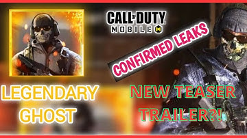 *NEW* SEASON 5 TEASER TRAILER! (LEGENDARY GHOST) - CODM