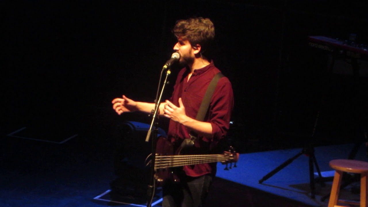 Adam of AJR talks about Jack’s broken foot - Boston House Of Blues 5/12/18