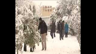 Snow in Kurdistan - Sulaymaniyah  10/1/2015