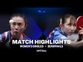 Jeon Jihee vs Hina Hayata | WTT Star Contender Doha 2021 | Women's Singles | Semifinals