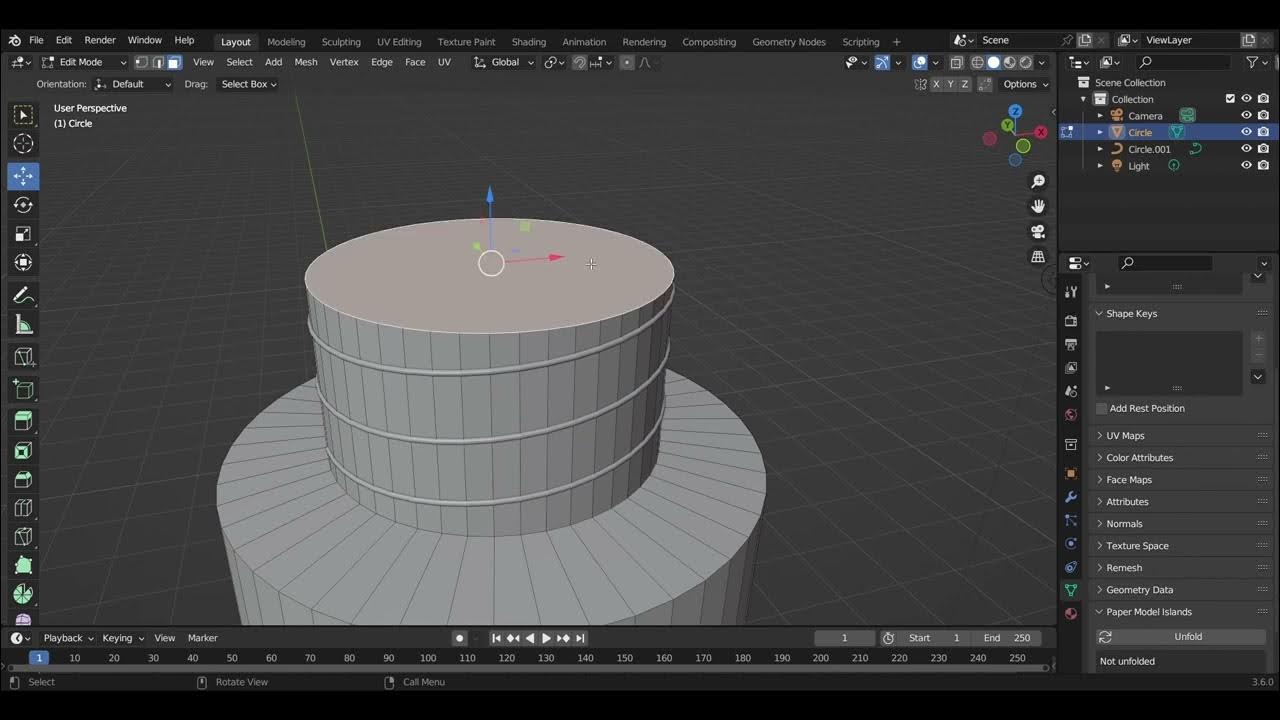 how to make a plastic bottle in blender YouTube