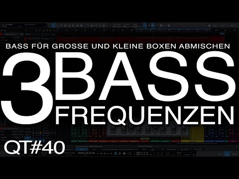 Welche Bass Frequenzen sind wichtig? | Abmischen mit Equalizer Tutorial Deutsch | Recording-Blog #40