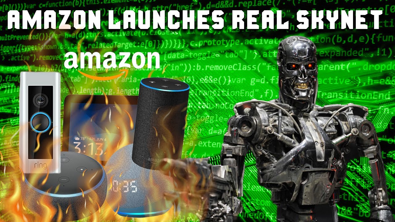 Skynet LAUNCHED BY AMAZON Sidewalk! Echo, Alexa, Ring And MORE!
