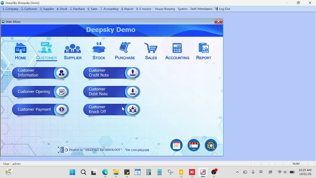 DSBS - how to record customer payment (malay)
