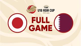 Qualification to Quarter-Finals | Japan v Qatar | Full Basketball Game | FIBA U18 Asia Cup 2026