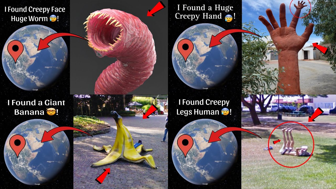 🔥TOP 4 Most See Viral Videos Real-Life On Google Earth 🌎! 