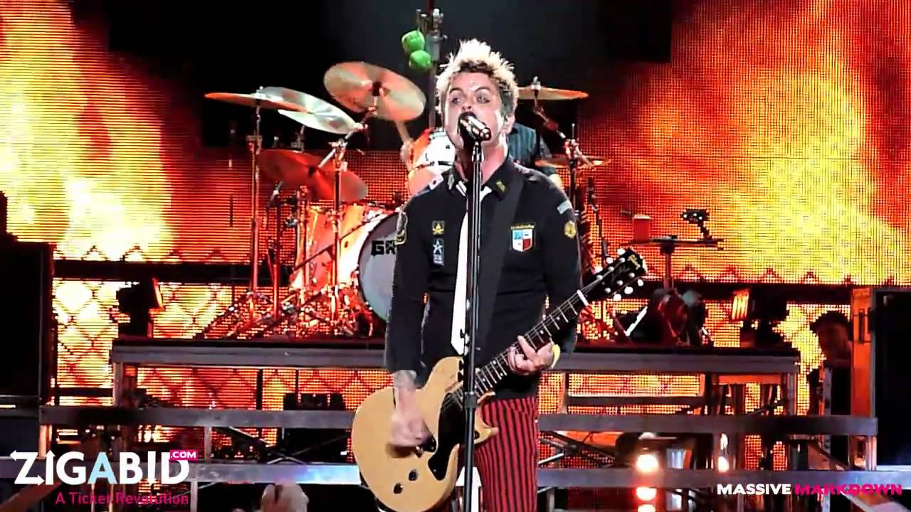 green day 21st century breakdown world tour