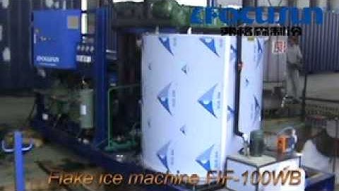 Focusun 10 Ton Seawater Flake Ice Maker FIF-100WB