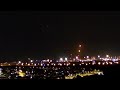 Explosions at Israel-Gaza border light up night sky amid war with Hamas